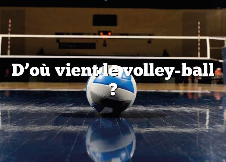 D’où vient le volley-ball ?